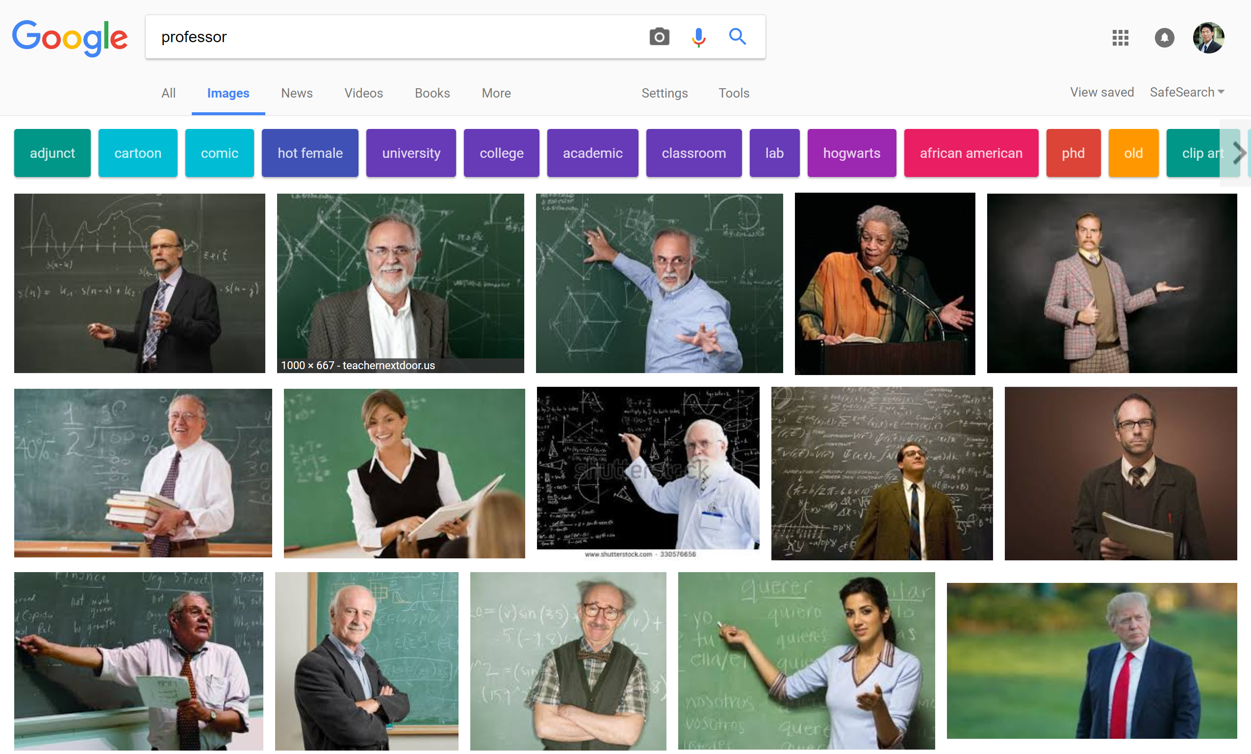 Search Professor